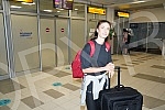 European long jump champion Ivana Vuleta arrived in Belgrade.Evropska sampionka u disciplini skok u dalj Ivana Vuleta stigla je u Beograd.