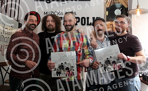 Press conference of the concert and the publication of the first edition vinyl Vasil Hadzimanov - Band, as well as the celebration of 20 years of work on the music scene!Pres konferencija povodom koncerta i objavljivanja prvog vinyl izdanja Vasil Ha