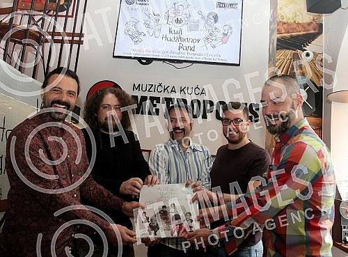 Press conference of the concert and the publication of the first edition vinyl Vasil Hadzimanov - Band, as well as the celebration of 20 years of work on the music scene!Pres konferencija povodom koncerta i objavljivanja prvog vinyl izdanja Vasil Ha