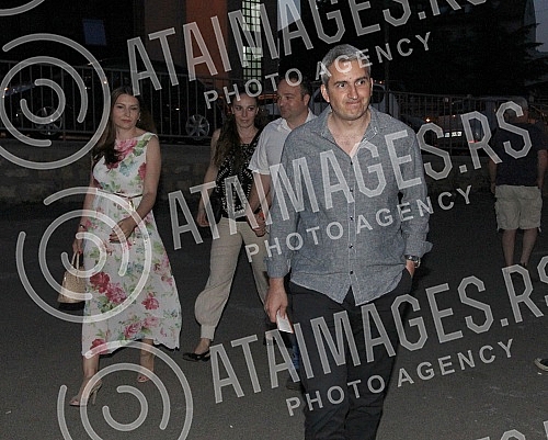 Concert of Parni valjak held on stadium Tasmajdan.Koncert Parnog valjka odrzan na stadionu Tasmajdan.