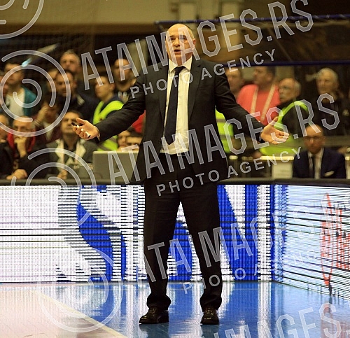 Utakmica sedmog (7.) kola Evrolige (7th Round Group A Turkish Airlines Euroleague) izmedju KK Crvena zvezda Telekom (Belgrade, Serbia) i Real Madrid (Madrid, Spain) odigran u Hali Pionir. 