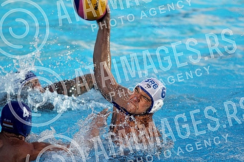 Friendly waterpolo game between Serbia and Hungary held on Tasmajdan.Prijateljska vaterpolo utakmica izmedju reprezentacija Srbije i Madjarske odigrana na bazenu Tasmajdana. 