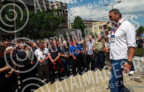 The procession of remembrance was organized on the occasion of the shooting of the final scene of the documentary 