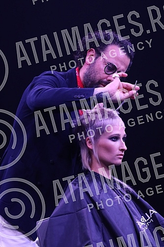 Belgrade gatHAIRing and hairdressing festival at BelExpo Center.Belgrade gatHAIRing i frizerski festival u BelExpo Centru.