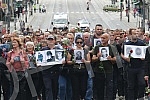 The procession of remembrance was organized on the occasion of the shooting of the final scene of the documentary 