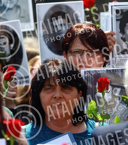 The procession of remembrance was organized on the occasion of the shooting of the final scene of the documentary 
