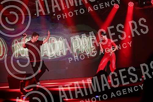 The final of online talent show held in Serbia Discovered by Coke!Finale online talent show-a u Srbiji Discovered by Coke!