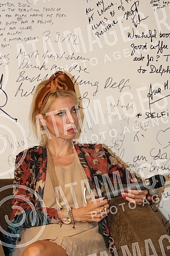 The promotion of the book 