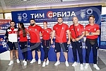 A press conference of the Serbian national athletics team was held at Nikola Tesla Airport before leaving for Tokyo for the Olympic Games. Na aerodromu Nikola Tesla odrzana je konferencija za medije atletske reprezentacije Srbije pred polazak u Tok