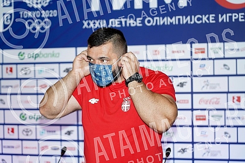 A press conference of the Serbian national athletics team was held at Nikola Tesla Airport before leaving for Tokyo for the Olympic Games. Na aerodromu Nikola Tesla odrzana je konferencija za medije atletske reprezentacije Srbije pred polazak u Tok