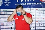 A press conference of the Serbian national athletics team was held at Nikola Tesla Airport before leaving for Tokyo for the Olympic Games. Na aerodromu Nikola Tesla odrzana je konferencija za medije atletske reprezentacije Srbije pred polazak u Tok