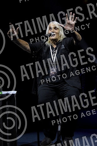 Concert of Riblja corba held on Summer stage in Nis (Niska fortress).Koncert Riblje corbe na niskoj tvrdjavi - Letnja bina.