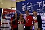 A press conference of the Serbian national athletics team was held at Nikola Tesla Airport before leaving for Tokyo for the Olympic Games. Na aerodromu Nikola Tesla odrzana je konferencija za medije atletske reprezentacije Srbije pred polazak u Tok