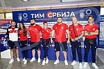 A press conference of the Serbian national athletics team was held at Nikola Tesla Airport before leaving for Tokyo for the Olympic Games. Na aerodromu Nikola Tesla odrzana je konferencija za medije atletske reprezentacije Srbije pred polazak u Tok