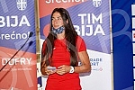 A press conference of the Serbian national athletics team was held at Nikola Tesla Airport before leaving for Tokyo for the Olympic Games. Na aerodromu Nikola Tesla odrzana je konferencija za medije atletske reprezentacije Srbije pred polazak u Tok