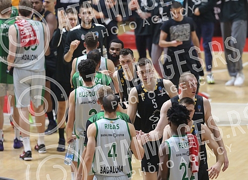 The match of the third round of 7DAYS EuroCup between BC Partizan NIS and BC Joventut was played in the hall Aleksandar Nikolic.Utakmica treceg kola 7DAYS EuroCup izmedju KK Partizan NIS i KK Huventud odigrana je u hali Aleksandar Nikolic.