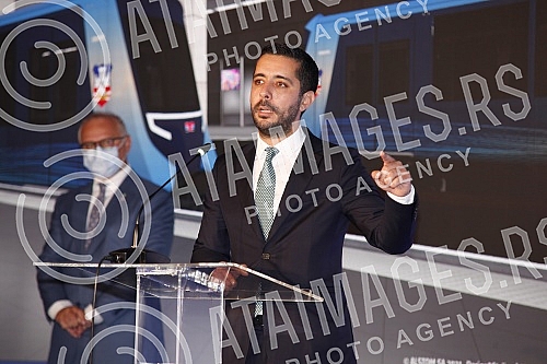 The contractual agreement for the Project of infrastructure construction and filling of the plateau for the metro depot in Makisko polje in Belgrade was signed in the ceremonial hall of the Old Palace.Ugovorni sporazum za Projekat izgradnje infrast