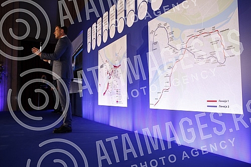 The contractual agreement for the Project of infrastructure construction and filling of the plateau for the metro depot in Makisko polje in Belgrade was signed in the ceremonial hall of the Old Palace.Ugovorni sporazum za Projekat izgradnje infrast