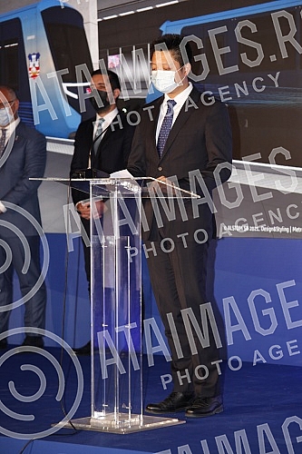 The contractual agreement for the Project of infrastructure construction and filling of the plateau for the metro depot in Makisko polje in Belgrade was signed in the ceremonial hall of the Old Palace.Ugovorni sporazum za Projekat izgradnje infrast