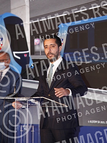 The contractual agreement for the Project of infrastructure construction and filling of the plateau for the metro depot in Makisko polje in Belgrade was signed in the ceremonial hall of the Old Palace.Ugovorni sporazum za Projekat izgradnje infrast