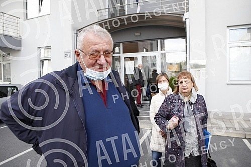 Dr. Vojislav Seselj, President of the Serbian Radical Party before the Third Court - Trial of the indictment Vojislav Seselj against Bosko Obradovic.Dr Vojislav Seselj, predsednik Srpske radikalne stranke ispred Treceg suda - Sudjenje po optuznici V