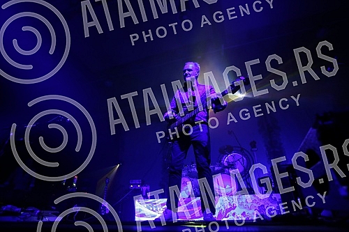 The concert of Nick Mason's Saucerful of Secrets, which performs music by Pink Floyd, was held at the Belexpo Center.Koncert sastava Nick Mason's Saucerful of Secrets, koji izvodi muziku Pink Floyda, odrzan je u Belexpo centru