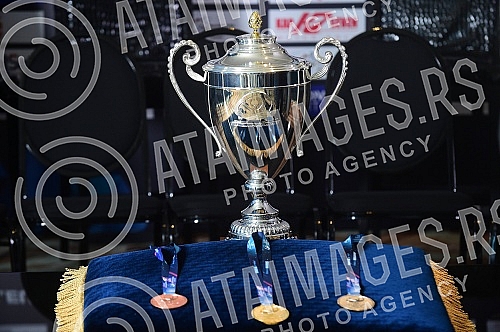 A press conference on the occasion of the Final Eight of the Champions League was held at the Falkenstainer Hotel.Konferencija za medije povodom odigravanja Fajnal-ejta Lige sampiona odrzana je u Hotelu Falkenstainer. 