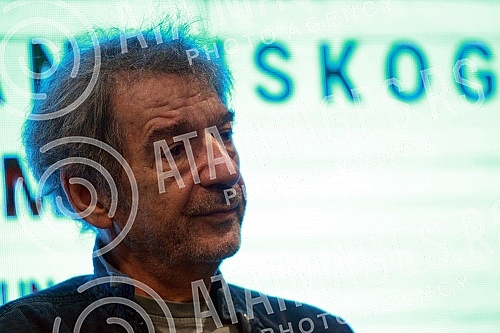 A press conference was held at the mts Hall Press Center on the occasion of the opening of the fourth French Film Festival, which will be held from 15 to 19 June at three locations in the city and on the online platform MOJ OFF.U Press centru mts D