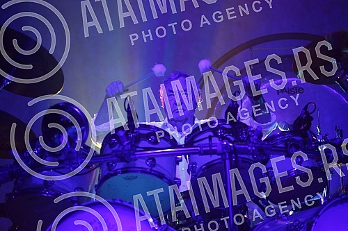 The concert of Nick Mason's Saucerful of Secrets, which performs music by Pink Floyd, was held at the Belexpo Center.Koncert sastava Nick Mason's Saucerful of Secrets, koji izvodi muziku Pink Floyda, odrzan je u Belexpo centru