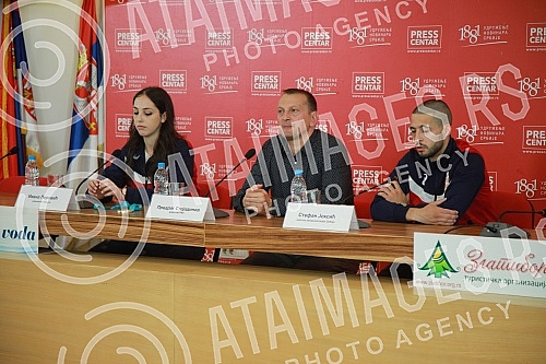 The Karate Federation of Serbia organized a press conference in honor of karate fighters who won one gold medal and several placements in the fight for a medal at the European Championship for seniors in Turkey.Karate federacija Srbije organizovala