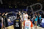 Interruption in the third game of the final series of the AdmiralBet ABA League between KK Partizan NIS and KK Crvena zvezda mts, as the referees ordered to empty part of the stands behind the Red Star bench, as well as the ground floor behind the co
