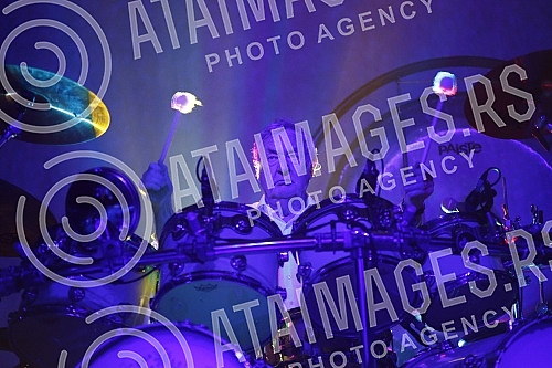 The concert of Nick Mason's Saucerful of Secrets, which performs music by Pink Floyd, was held at the Belexpo Center.Koncert sastava Nick Mason's Saucerful of Secrets, koji izvodi muziku Pink Floyda, odrzan je u Belexpo centru