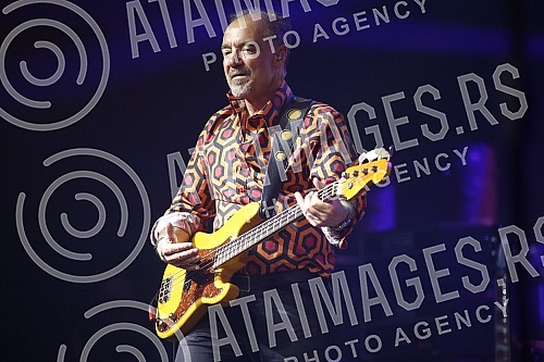 The concert of Nick Mason's Saucerful of Secrets, which performs music by Pink Floyd, was held at the Belexpo Center.Koncert sastava Nick Mason's Saucerful of Secrets, koji izvodi muziku Pink Floyda, odrzan je u Belexpo centru