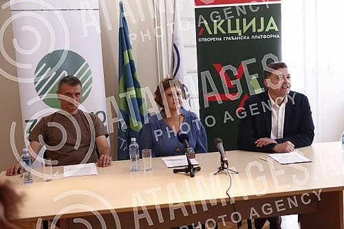 The Political Declaration on Unification and the formation of a joint political organization of the Action, the Environmental Uprising and the Assembly of Free Serbia was signed in the premises of the Assembly of Free Serbia, thus officially starting