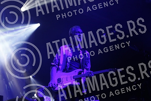 The concert of Nick Mason's Saucerful of Secrets, which performs music by Pink Floyd, was held at the Belexpo Center.Koncert sastava Nick Mason's Saucerful of Secrets, koji izvodi muziku Pink Floyda, odrzan je u Belexpo centru