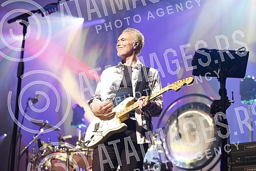 The concert of Nick Mason's Saucerful of Secrets, which performs music by Pink Floyd, was held at the Belexpo Center.Koncert sastava Nick Mason's Saucerful of Secrets, koji izvodi muziku Pink Floyda, odrzan je u Belexpo centru