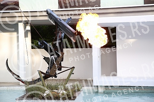 Exhibition in the Legislation of Milica Zoric and Rodoljub Colakovic.Izlozba u Legatu Milice Zoric i Rodoljuba Colakovica.