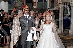 Wedding at Oplenac, in the church of St. George - Prince Djorde Karadordevic and Felon Rajon Karadordevic (Fallon Rayman).Svadba na Oplencu, u crkvi Svetog Djordja - Princ Djorde Karadordevic i Felon Rajman Karadordevic (Fallon Rayman)