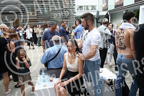 Exhibition in the Legislation of Milica Zoric and Rodoljub Colakovic.Izlozba u Legatu Milice Zoric i Rodoljuba Colakovica.