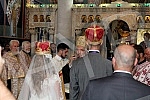 Wedding at Oplenac, in the church of St. George - Prince Djorde Karadordevic and Felon Rajon Karadordevic (Fallon Rayman).Svadba na Oplencu, u crkvi Svetog Djordja - Princ Djorde Karadordevic i Felon Rajman Karadordevic (Fallon Rayman)