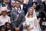 Wedding at Oplenac, in the church of St. George - Prince Djorde Karadordevic and Felon Rajon Karadordevic (Fallon Rayman).Svadba na Oplencu, u crkvi Svetog Djordja - Princ Djorde Karadordevic i Felon Rajman Karadordevic (Fallon Rayman)