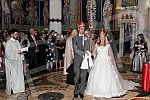 Wedding at Oplenac, in the church of St. George - Prince Djorde Karadordevic and Felon Rajon Karadordevic (Fallon Rayman).Svadba na Oplencu, u crkvi Svetog Djordja - Princ Djorde Karadordevic i Felon Rajman Karadordevic (Fallon Rayman)