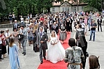 Wedding at Oplenac, in the church of St. George - Prince Djorde Karadordevic and Felon Rajon Karadordevic (Fallon Rayman).Svadba na Oplencu, u crkvi Svetog Djordja - Princ Djorde Karadordevic i Felon Rajman Karadordevic (Fallon Rayman)