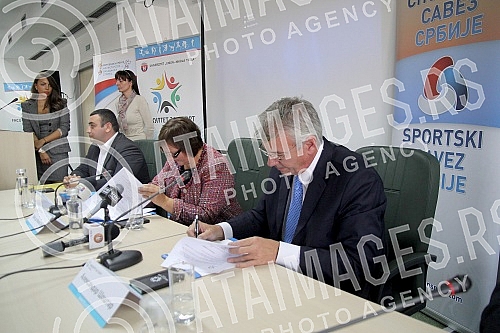 Proslava Fakulteta za sport, podela indeksa i potpisivanje ugovora Fakulteta za sport sa Sportskim savezom Srbije