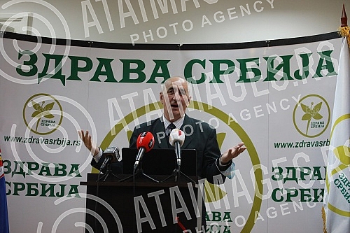 In Healthy Serbia, a press conference was held on the Law on same-sex marriages.U Zdravoj Srbiji konferencija za novinare na kojoj je bilo reci o Zakonu o istopolnim brakovima.