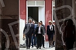 The Prime Minister of the Republic of Serbia, Ana Brnabic, attended the signing of the Memorandum of Cooperation on the development of a dual model of studies in higher education in the building of the Aviation Academy. Predsednica Vlade Republike 