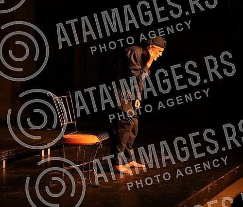 Serbian actor with a career in Hollywood, Zeljko Dimic or Jack Dimich, played his monodrama 