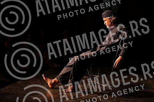 Serbian actor with a career in Hollywood, Zeljko Dimic or Jack Dimich, played his monodrama 