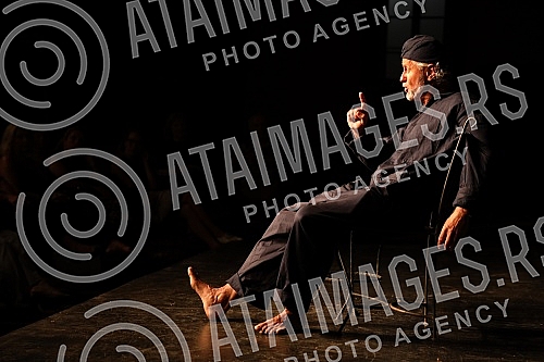 Serbian actor with a career in Hollywood, Zeljko Dimic or Jack Dimich, played his monodrama 