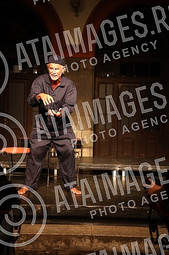 Serbian actor with a career in Hollywood, Zeljko Dimic or Jack Dimich, played his monodrama 